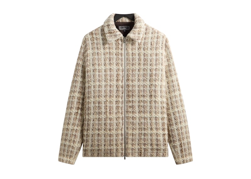 Kith Windowpane Tweed Coaches Jacket Hallow