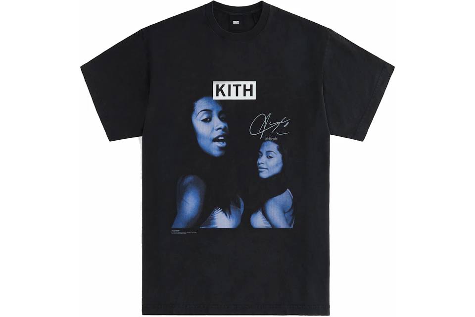Kith Women Aaliyah Are You That Somebody Vintage Tee Black