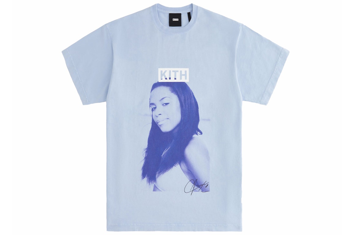 Pre-owned Kith Women Aaliyah Back & Forth Vintage Tee Avalanche