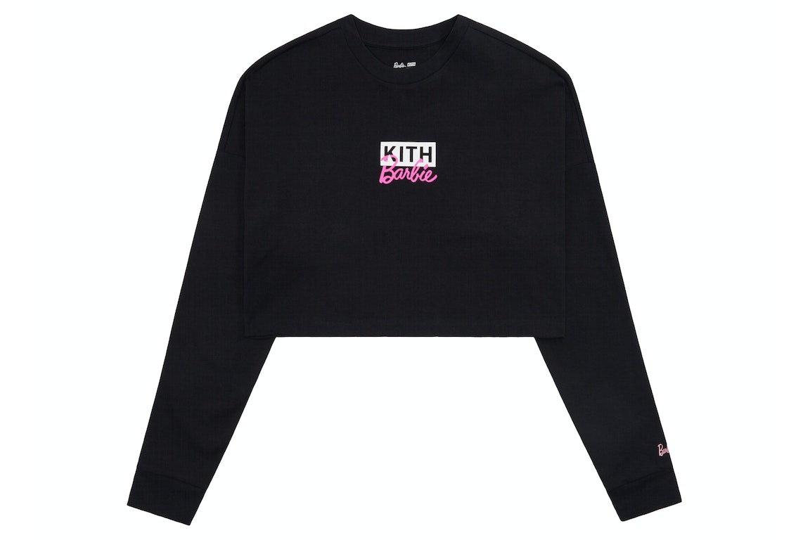 Pre-owned Kith Women For Barbie Lucy Tee Black