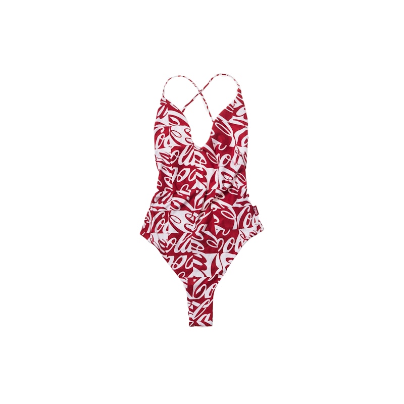 Kith Women x Coca-Cola Swim One Piece Red - FW18 - US