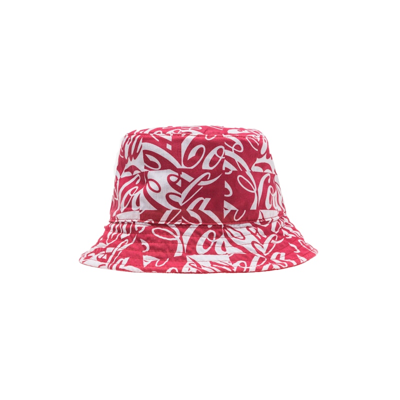 Kith Women x Coca-Cola Terry Cloth Bucket Red - FW18 - US