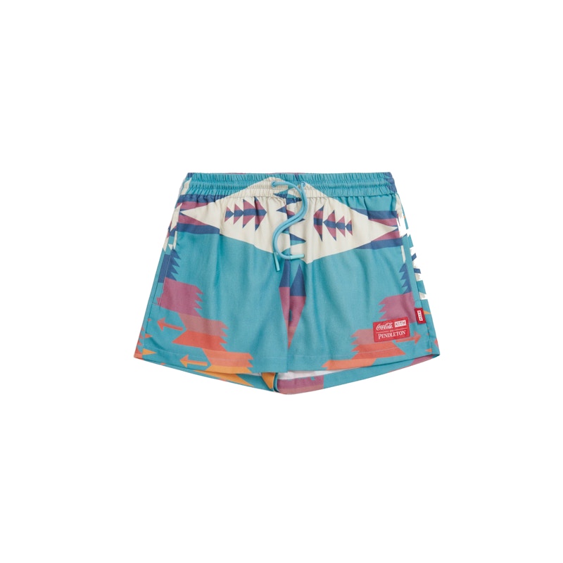 Kith Women x Coca-Cola x Pendleton Ellen Short Teal/Multi - SS20 - GB