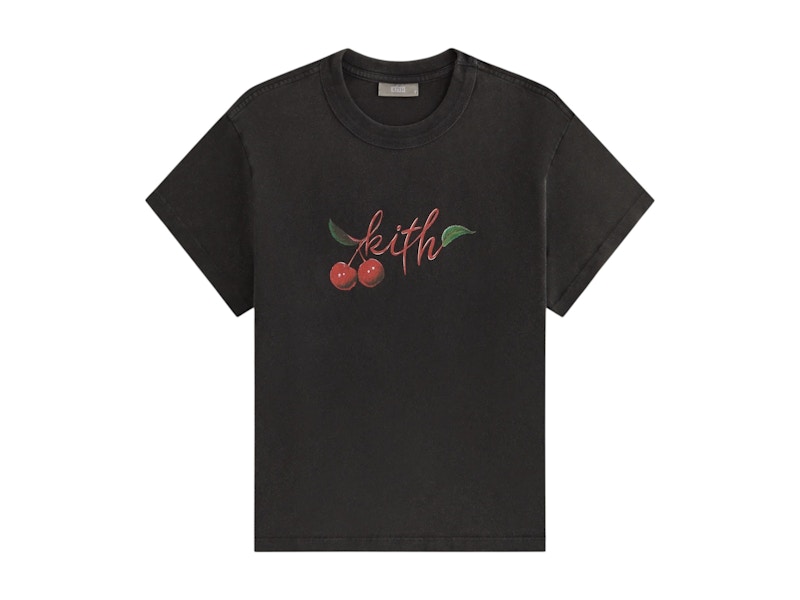 Kith Women Swash Logo Mulberry Vintage Tee | eBay