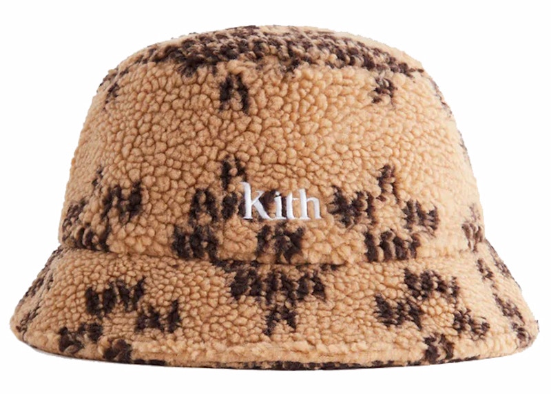 Kith Women's Fair Isle Sherpa Bucket Hat Loft - FW22 - US