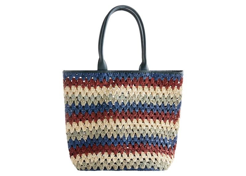 Kith Women's Haven Multi Raffia Crochet Tote Pebble - SS23 - GB