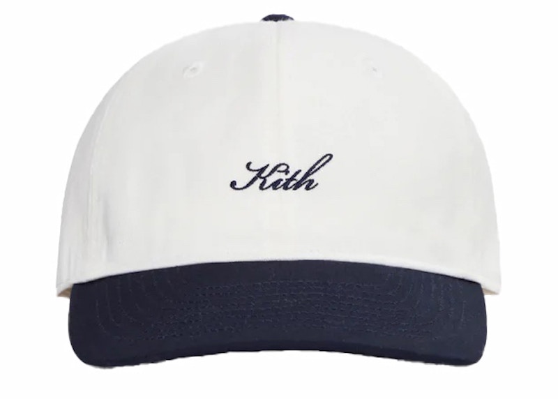 Kith Script Logo Cap Sandrift Men's - FW22 - US