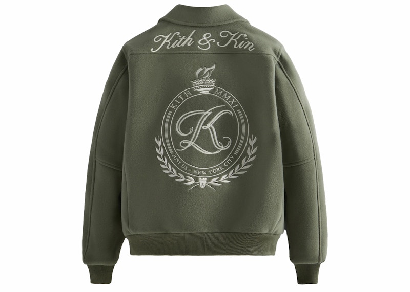 Kith Wool Coaches Jacket Folly Men's - FW22 - US