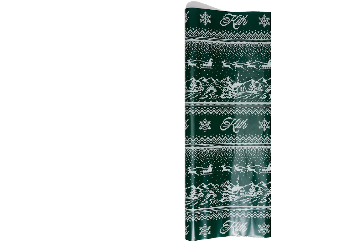 Kith Wrapping Paper Green