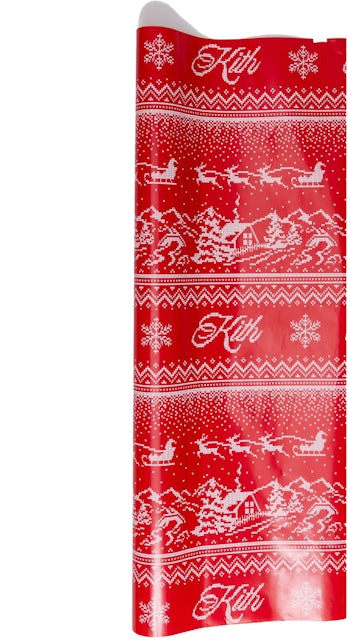 Kith Wrapping Paper Red - FW20 - US