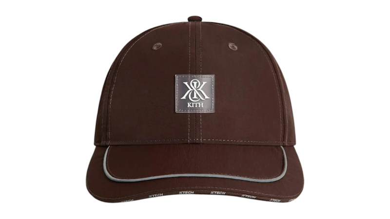 Kith Wrinkle Nylon Pieced Classic Cap Hickory