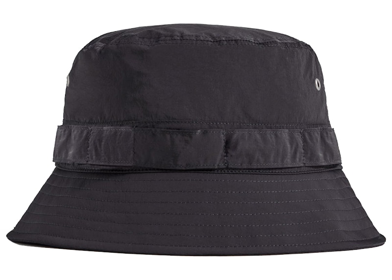 Kith Wrinkle Nylon Serif Bucket Hat Hat Battleship Men's - SS22 - US