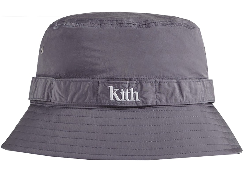 Kith Wrinkle Nylon Serif Bucket Hat Hat Vision - SS22 Men's - US