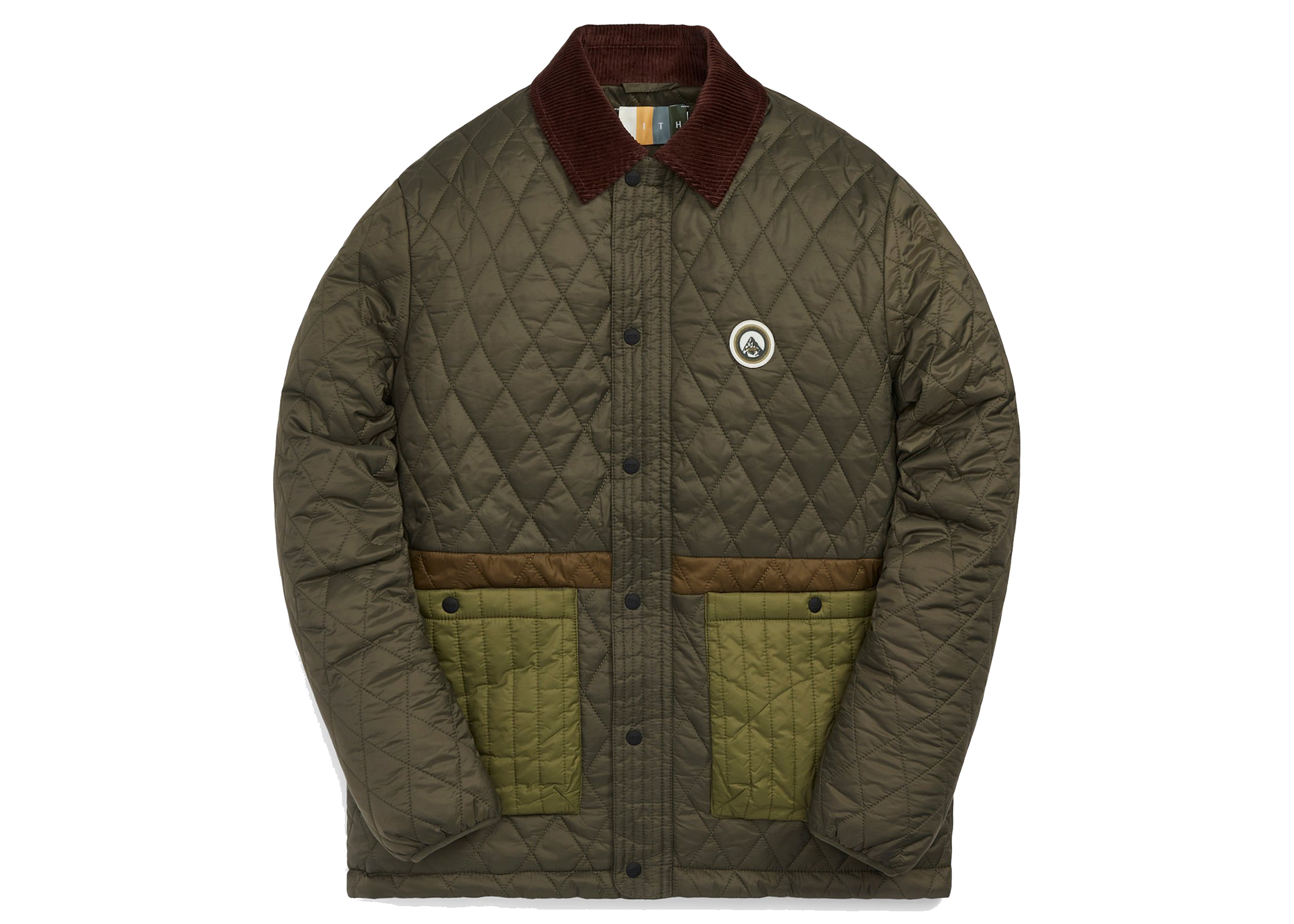 kith QUILTED JACKET olive ジャケット | www.innoveering.net