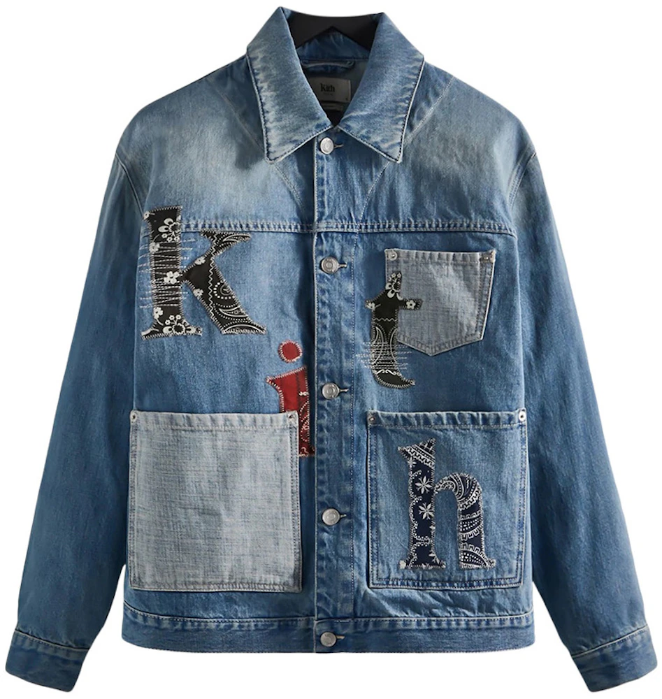 Kith Wythe Denim Serif Jacket Indigo Men's - SS22 - US