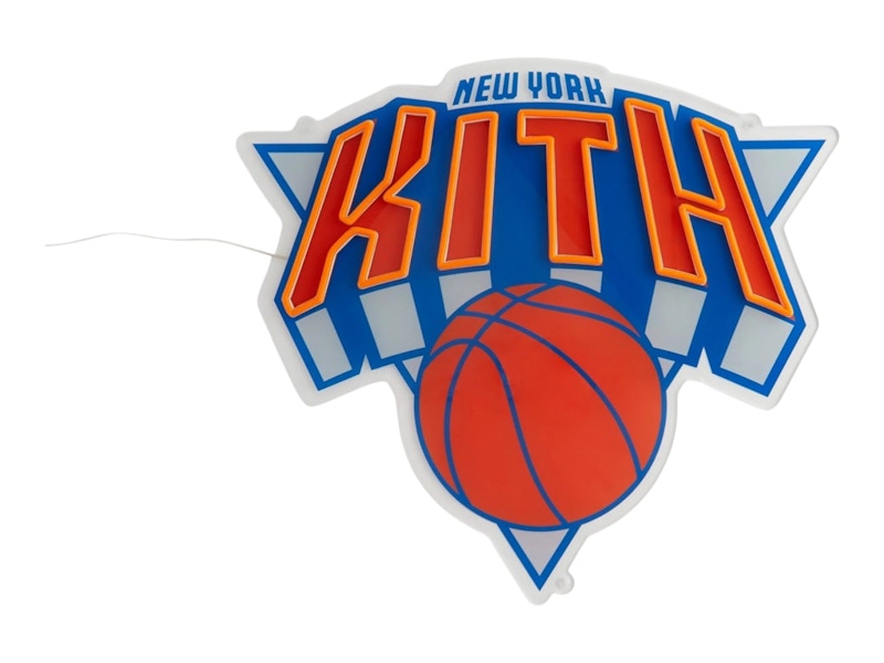 Kith Yellowpop for NBA All-Star New York Knicks Neon Sign