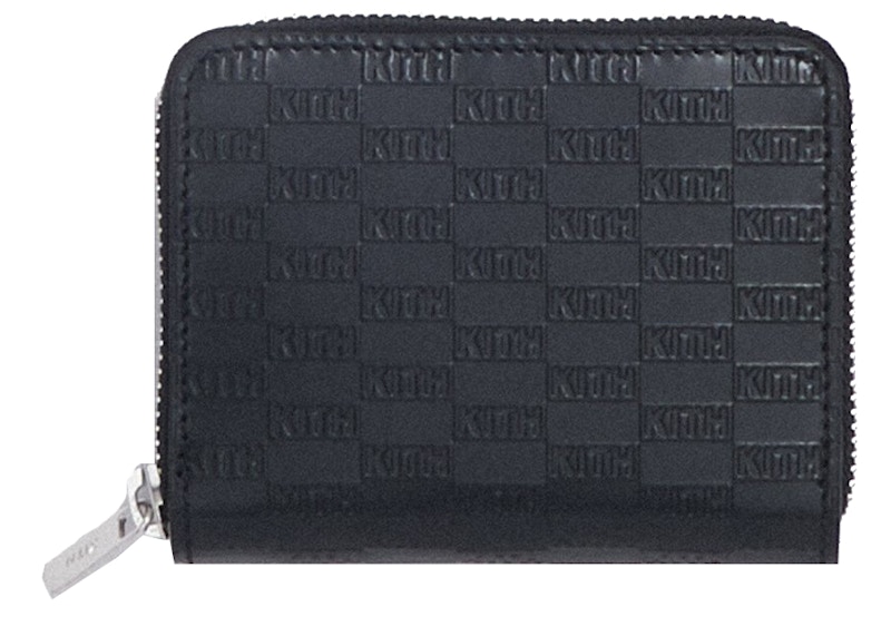 Kith Zip Around Wallet Black - FW21 - US