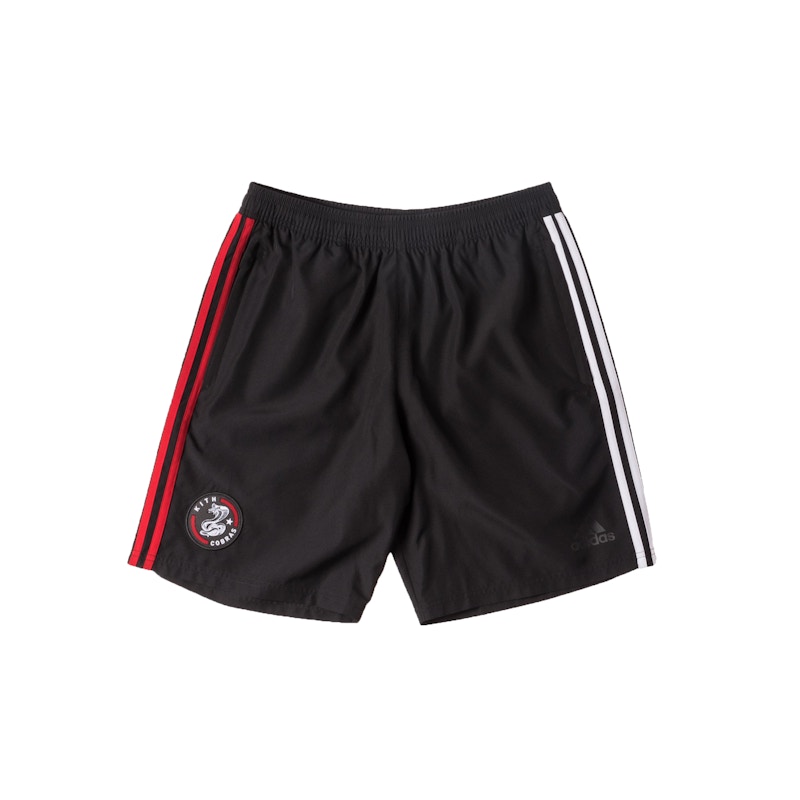 Kith adidas Soccer Cobras Away Game Shorts Black - SS17 Herren - DE