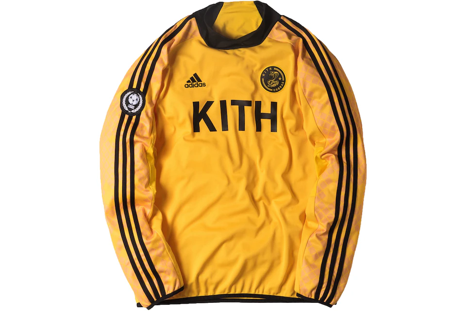 Kith adidas Soccer Cobras Goalie Jersey Yellow