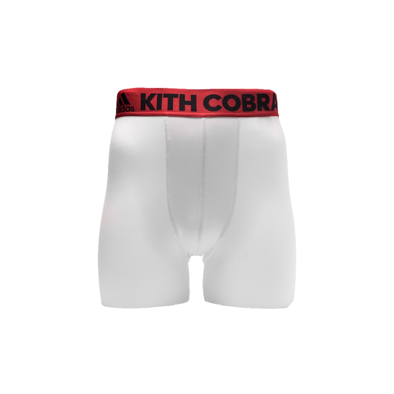 Kith adidas Soccer Cobras Home Compression Shorts White - SS17