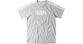 Kith adidas Soccer Flamingos Away Adi Logo Tee Grey