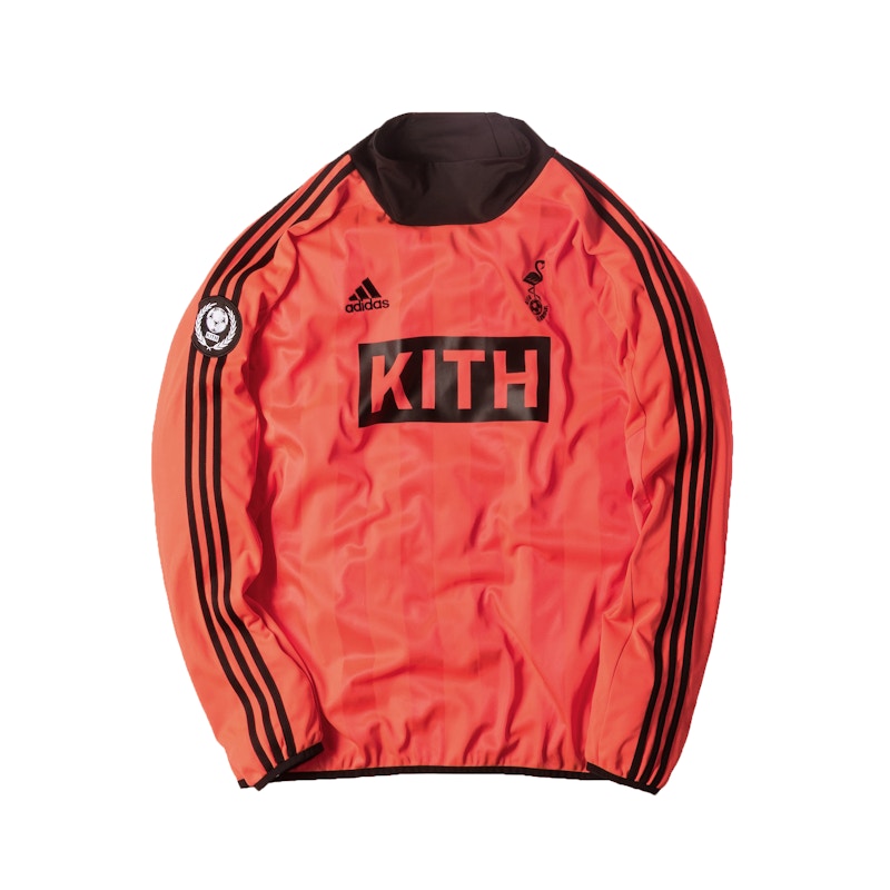 Kith adidas Soccer Flamingos Goalie Jersey Orange Men's - SS17 - US