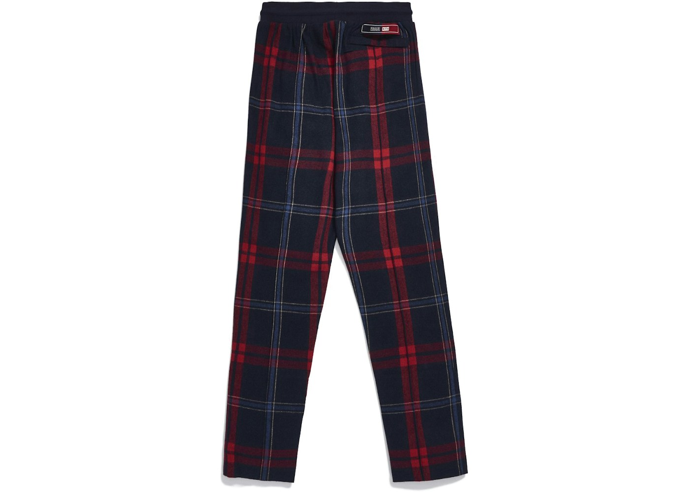Kith for Bergdorf Goodman Lewis Track Pant Navy/Blue Plaid - FW20