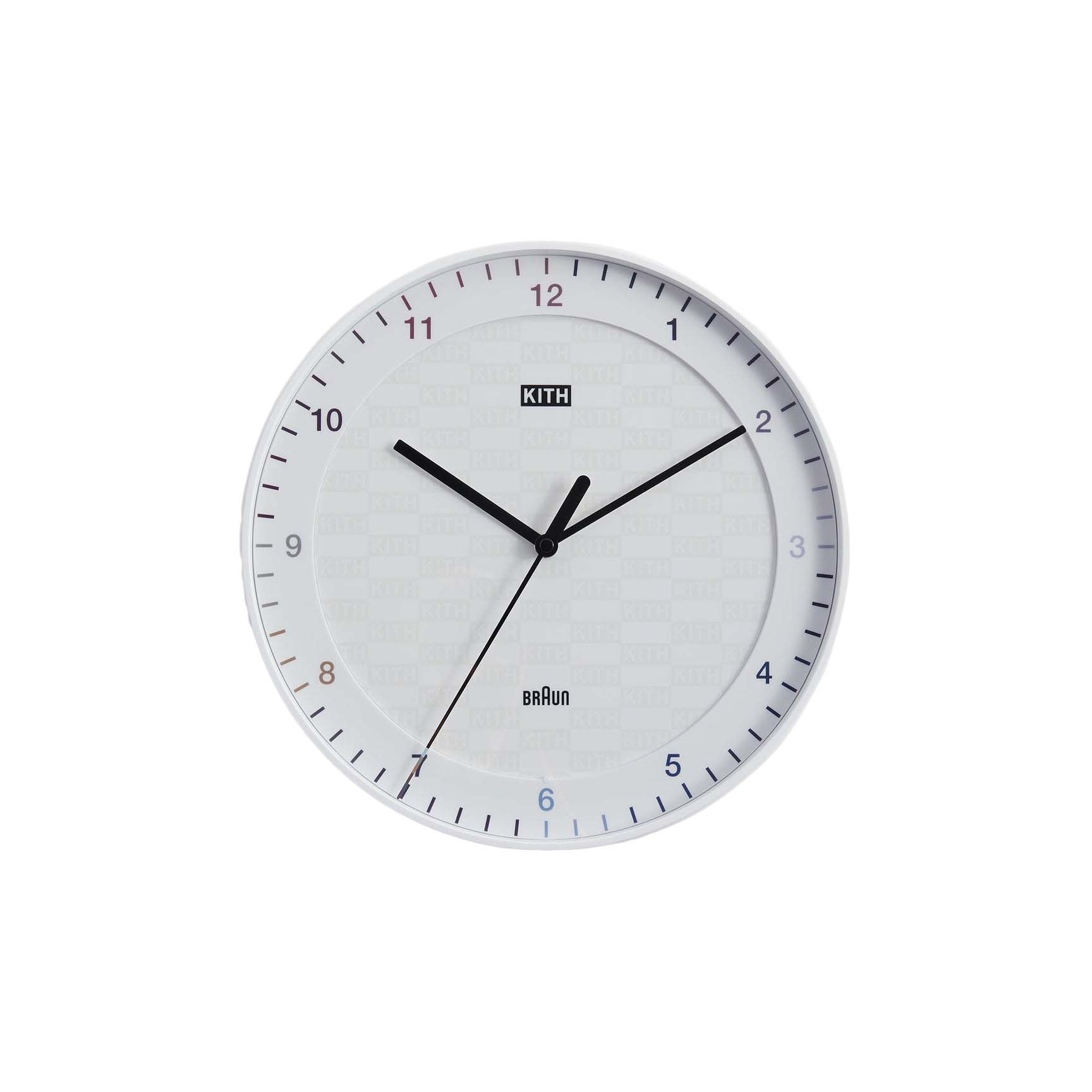 Kith for Braun BC17 Wall Clock White