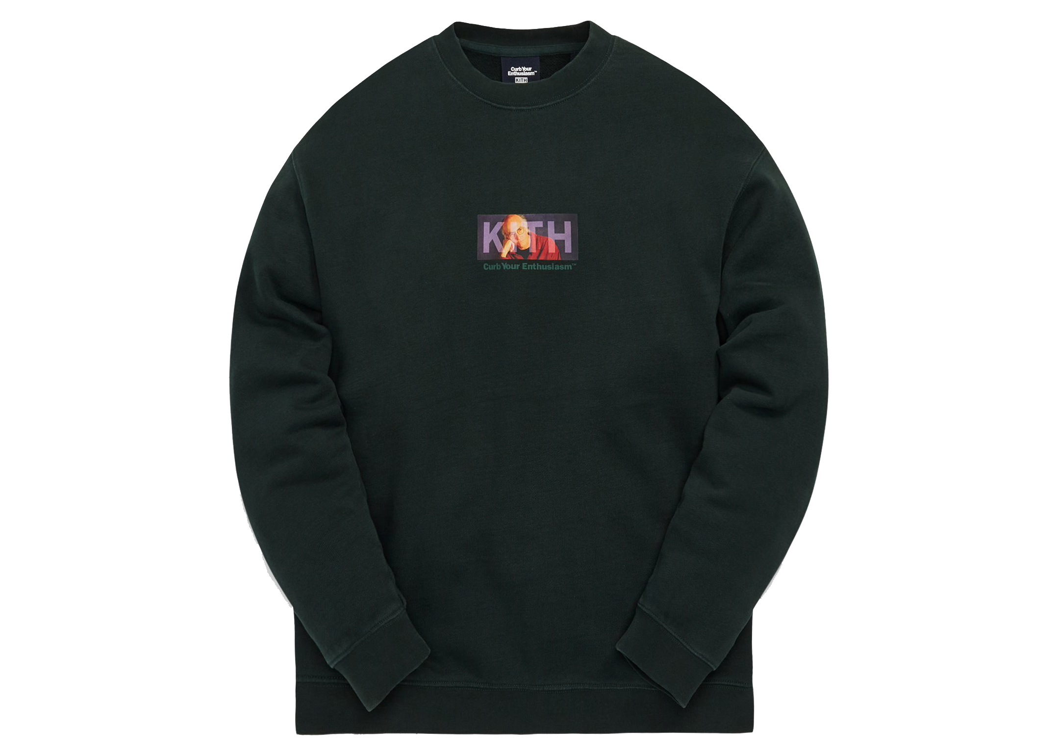 Kith for Curb Your Enthusiasm Mood Logo Crewneck Stadium Men's