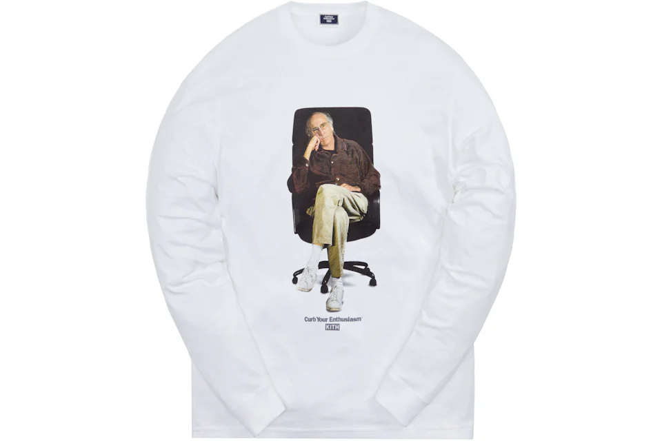 Kith for Curb Your Enthusiasm Mood Vintage L/S Tee White