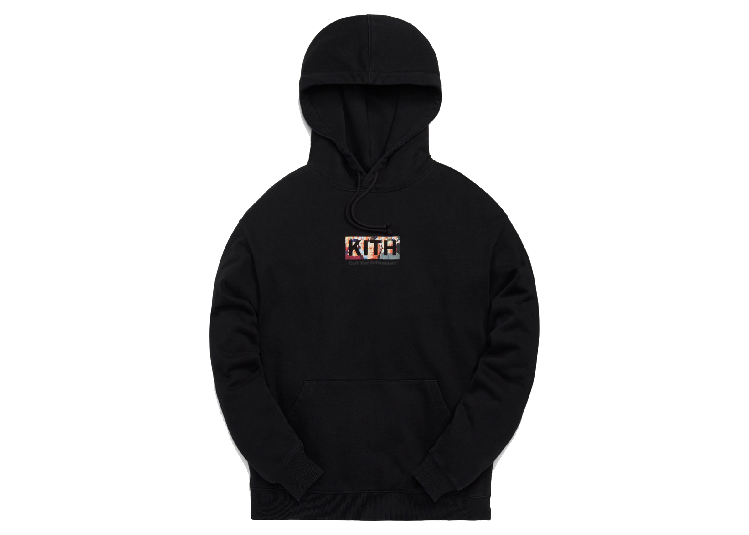 Kith for Curb Your Enthusiasm Multi Larry Hoodie Black Men's