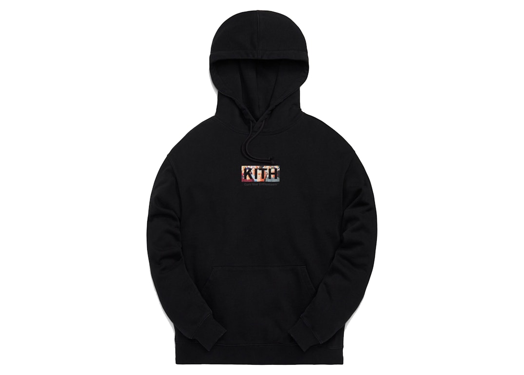 Pre-owned Kith For Curb Your Enthusiasm Multi Larry Hoodie Black