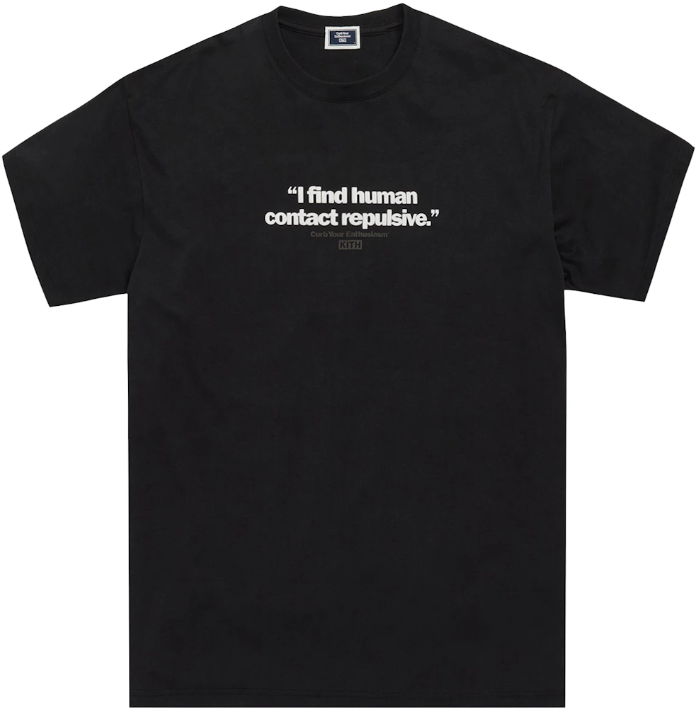 Kith for Curb Your Enthusiasm Repulsive Tee Black Men's - FW21 - US