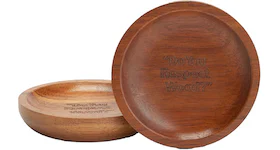 Kith for Curb Your Enthusiasm Wooden Coaster Set Natural