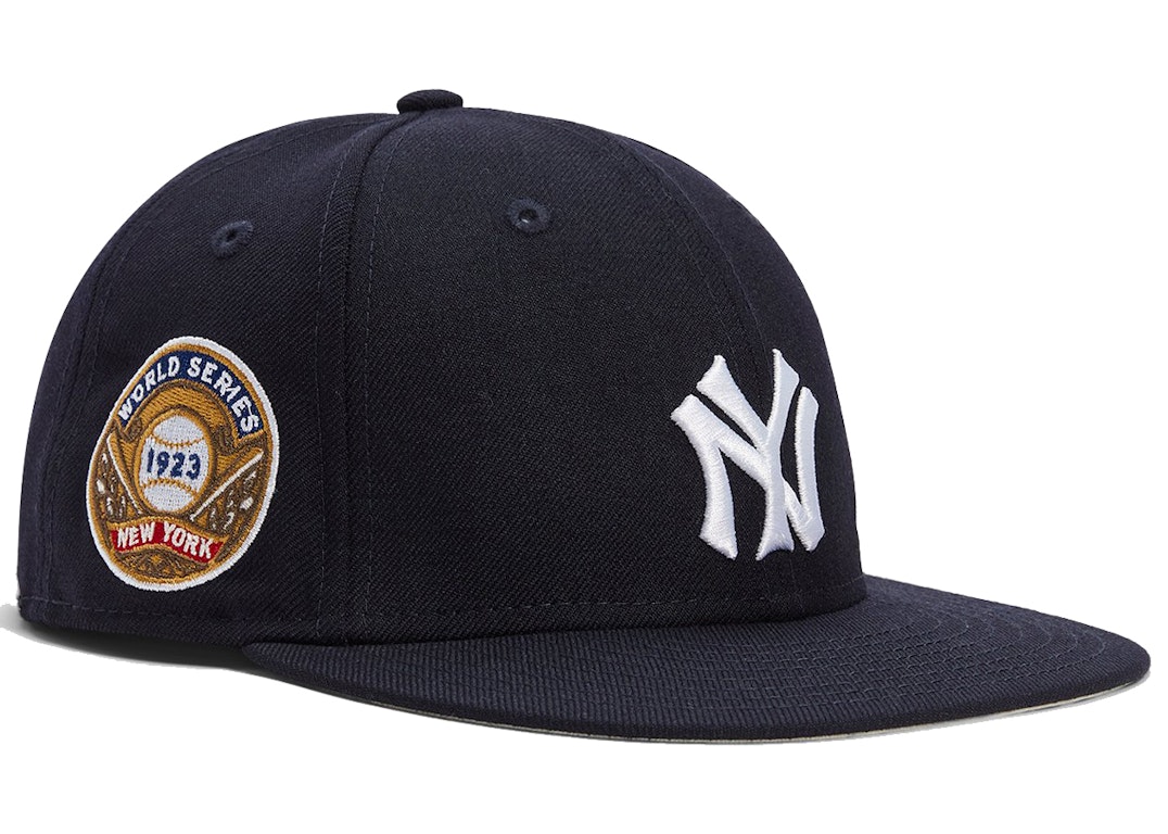 Pre-owned Kith For New Era New York Yankees 10 Year Anniversary 1923 World Series Low Profile 59fifty Fitted H In Chalk