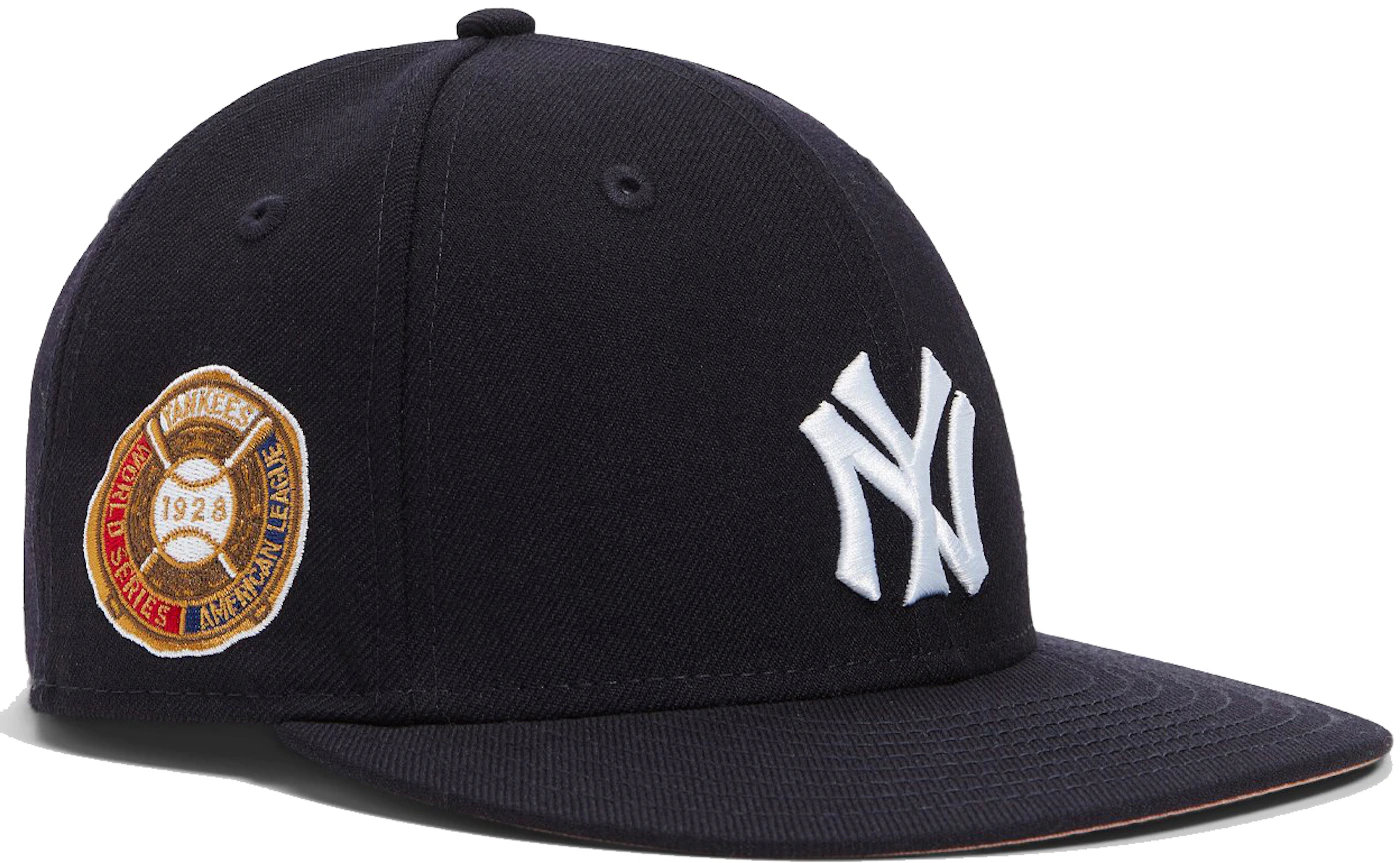 New Era New York Yankees 1927 Logo History 59Fifty Fitted Hat (Navy)