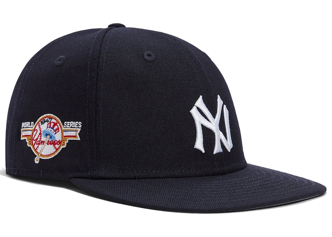 Pre-owned Kith For New Era New York Yankees 10 Year Anniversary 1947 World Series Low Profile 59fifty Fitted H In Elevation