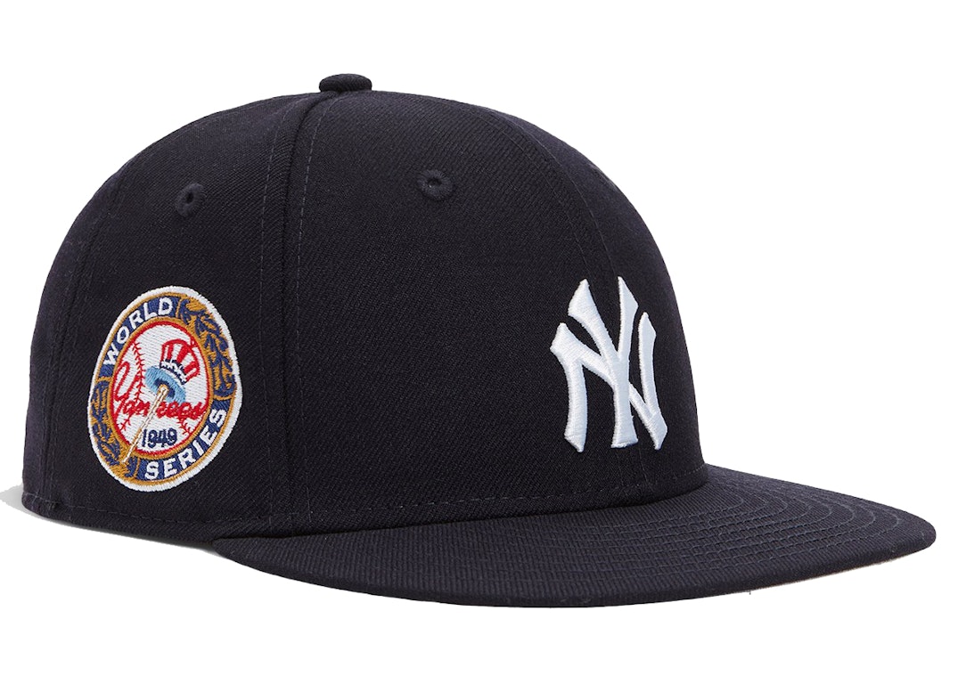 Pre-owned Kith For New Era New York Yankees 10 Year Anniversary 1949 World Series Low Profile 59fifty Fitted H In Argon
