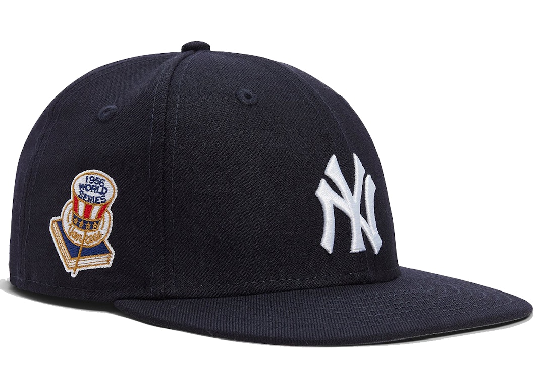 Pre-owned Kith For New Era New York Yankees 10 Year Anniversary 1956 World Series Low Profile 59fifty Fitted H In Asteroid