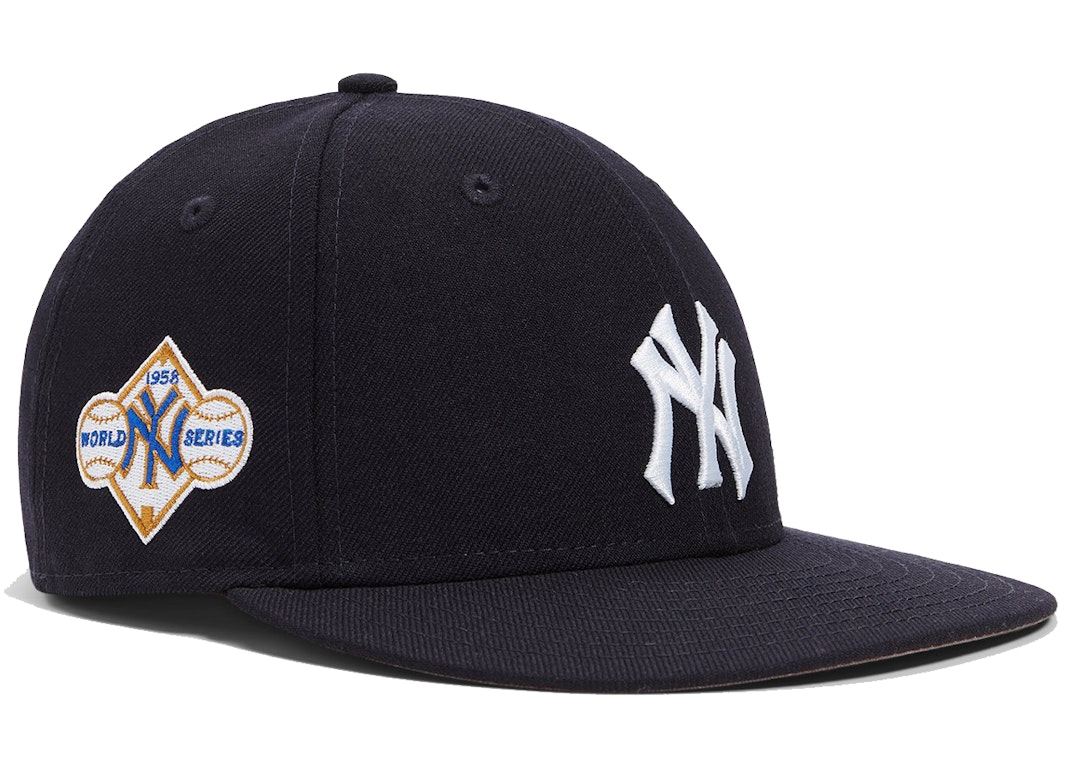 Pre-owned Kith For New Era New York Yankees 10 Year Anniversary 1958 World Series Low Profile 59fifty Fitted H In Monsoon