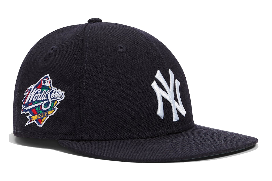 Pre-owned Kith For New Era New York Yankees 10 Year Anniversary 1999 World Series Low Profile 59fifty Fitted H In Anchor