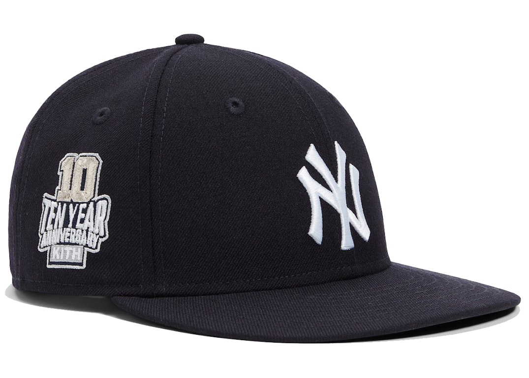 Pre-owned Kith For New Era New York Yankees 10 Year Anniversary Low Profile 59fifty Fitted Hat Genesis