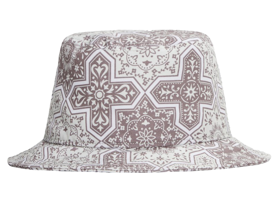 Kith for New Era & New York Yankees Moroccan Tile Bucket Hat Pink 