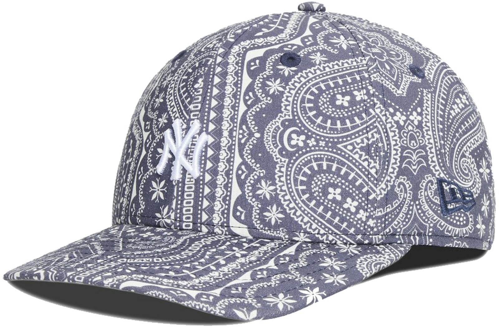 Kith for New Era &Yankees 59fifty Bandana Paisley Hat Nocturnal - SS21