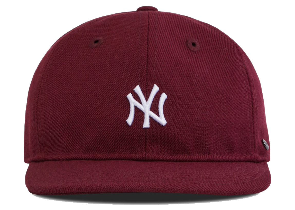 Kith for New Era & Yankees Small Logo Wool 9Twenty Cap Magma ...