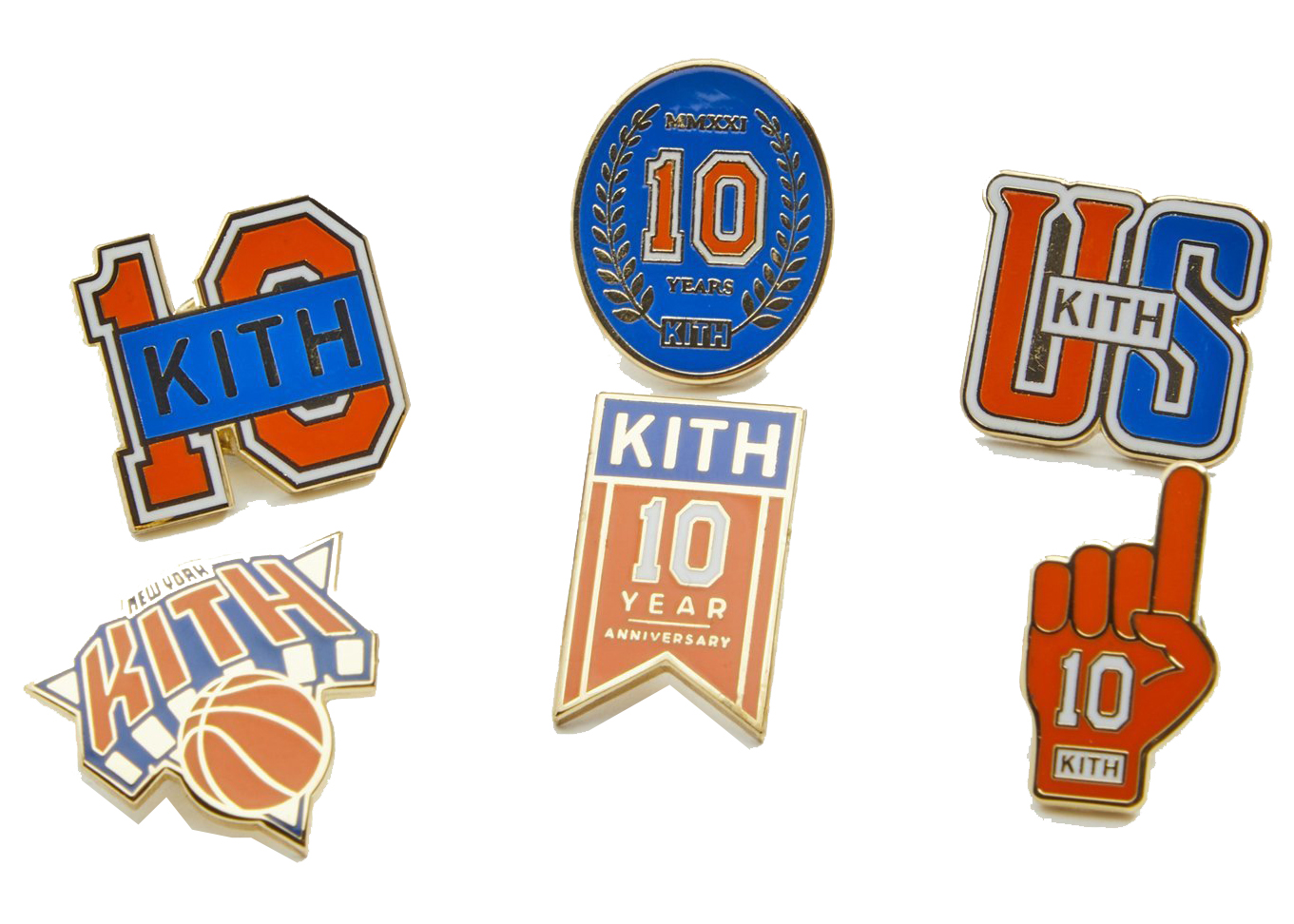 Kith for New York Knicks Pinset Multi - FW21 - US