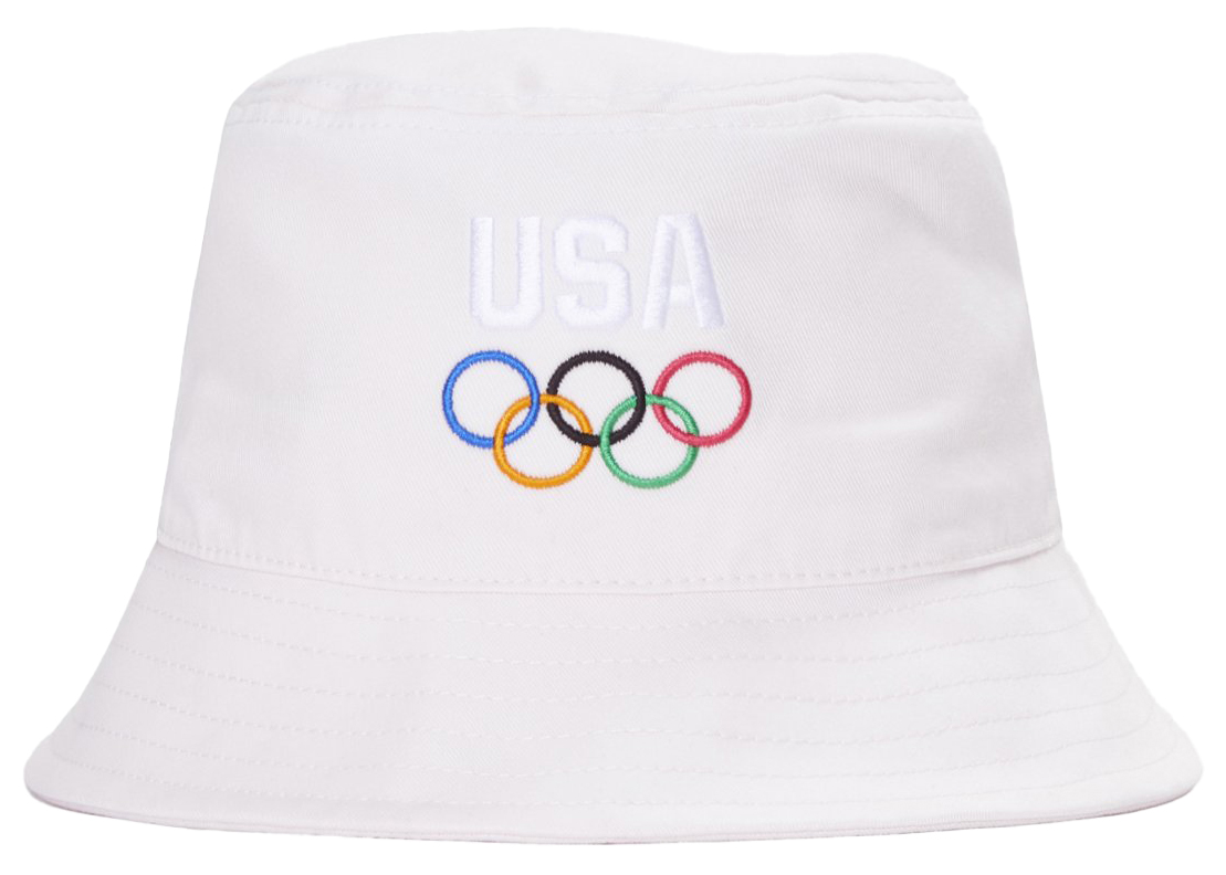 Kith for Team USA 5 Rings Bucket Hat Bloom