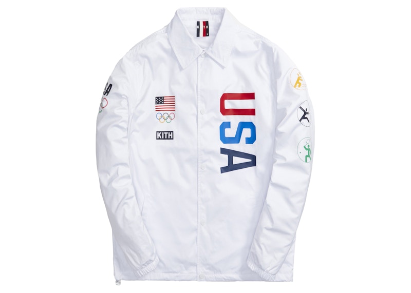 ★入手困難★Kith for Team USA 5 Rings Socks Kith for Team USA 5 Rings Socks White - SS21 - US