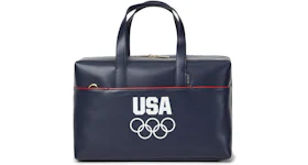 Kith for Team USA & Away Leather Everywhere Bag Navy