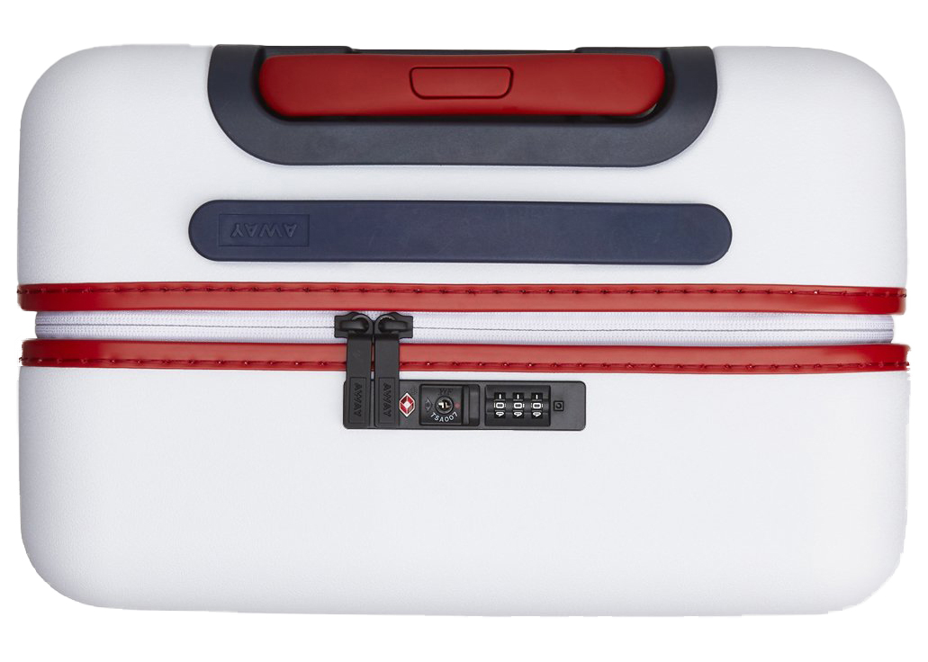 Kith for Team USA & Away PC Bigger Carry-on Luggage White - SS21 - US